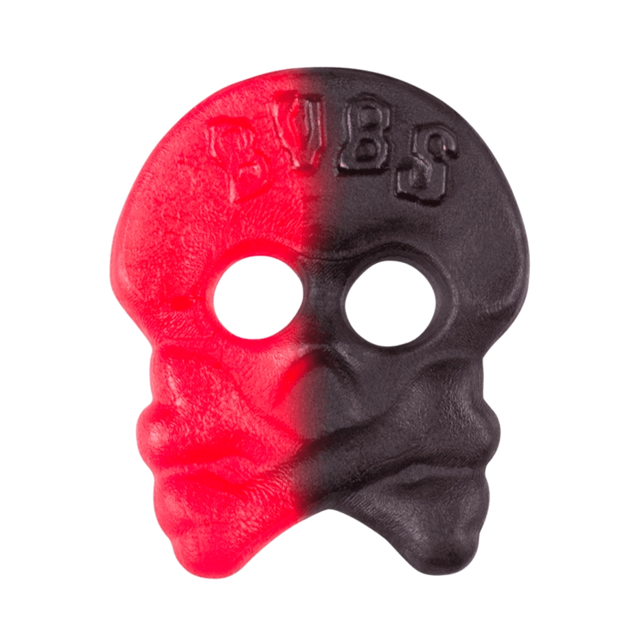  Bubs Raspberry/Licorice Skull
