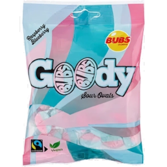  Bubs Mini Blueberry/Raspberry  Ovals- 90 g