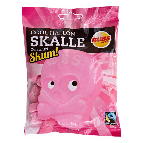 Bubs Cool Raspberry Skull Foam- 90 g