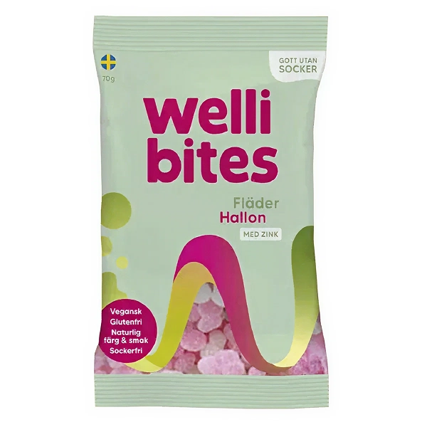  Sugar-Free Elderflower & Raspberry- 70 g